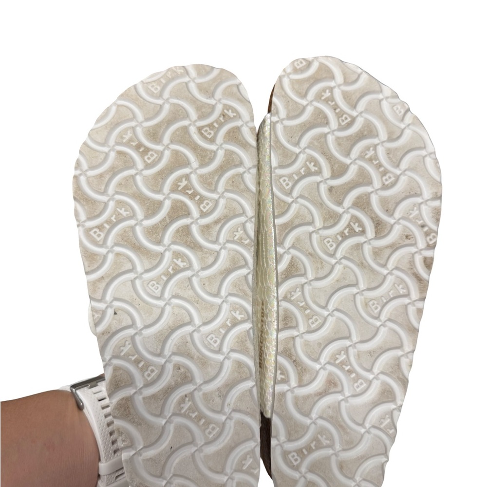 39 REGULAR Iridescent White Birkenstock - Picture 5 of 5